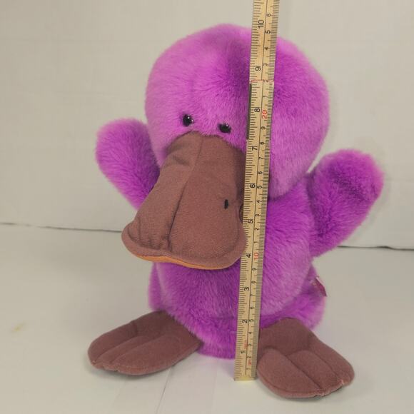 Mary Meyer Concordia Publishing House Platypus Plush Puppet Purple Full Body 9" - Picture 10 of 11